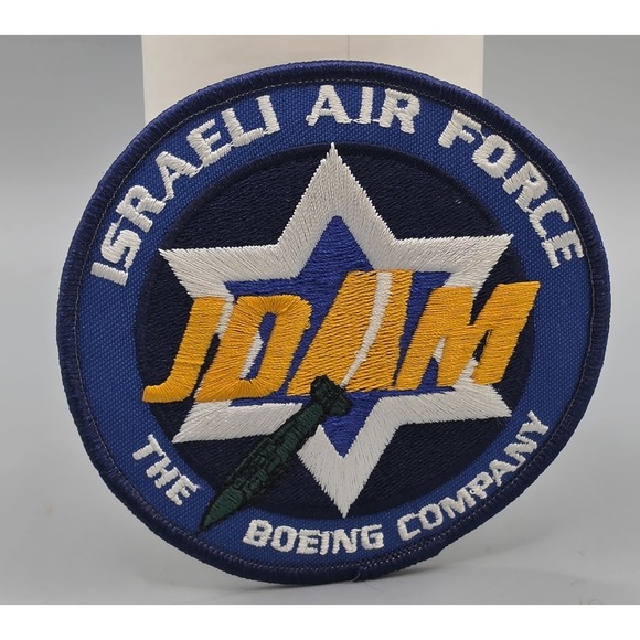 Other - Israeli Air Force Boeing JDAM Embroidered Patch Military Aviation Collectible